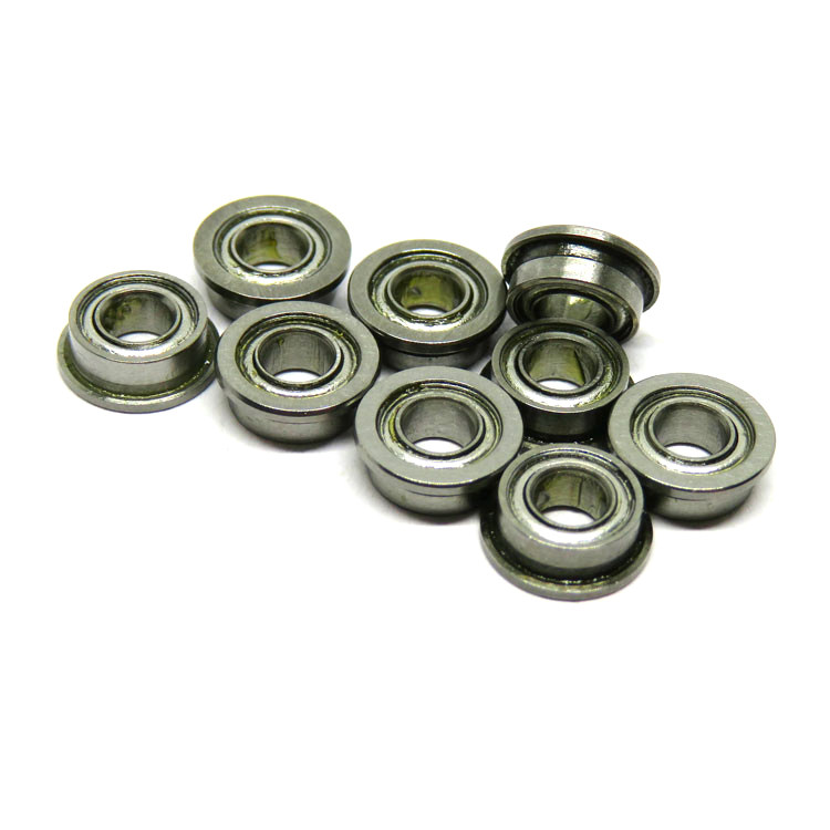 Rust-Proof SMF62ZZ SMF62-2RS Flanged Stainless Steel Bearing 2x6x2.5mm