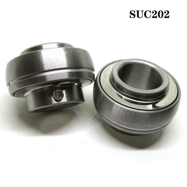 SUC202 Stainless Steel Insert Ball Bearing 15mm bore SUC202 15x47x31mm