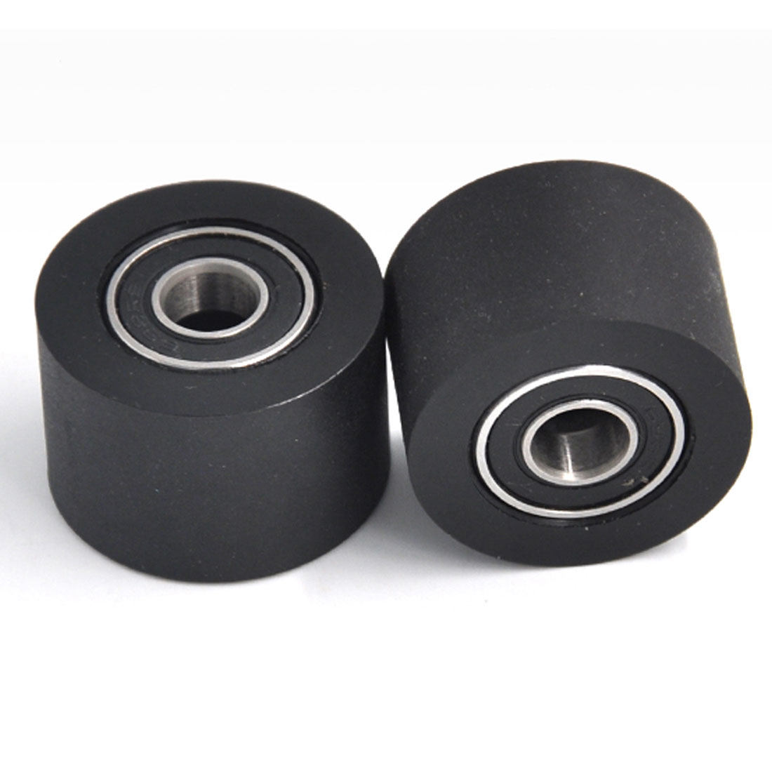 PUT69830-20 Polyurethane Wheels With Double Bearings 698-2RS 8x30x20mm motorized conveyor pulley