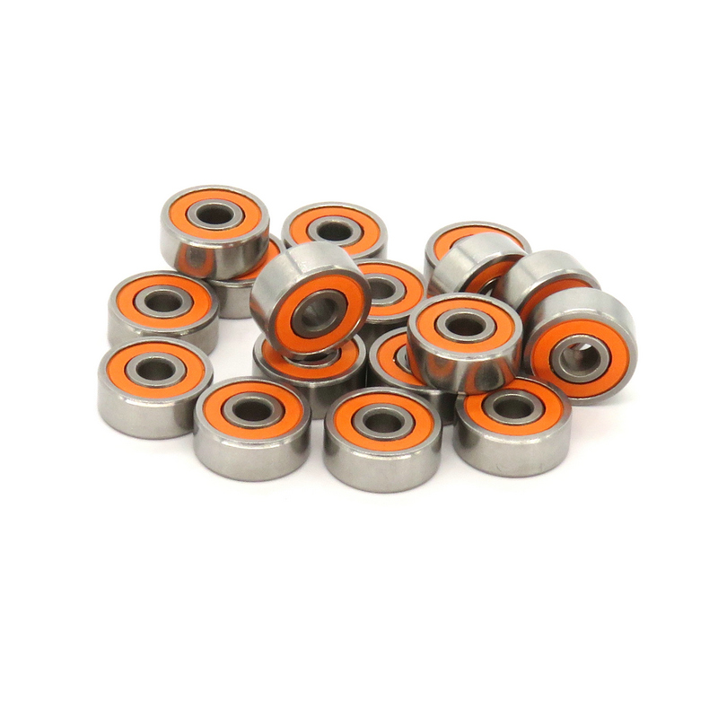 Abu Garcia Orange Seal Ceramic Hybrid Spool Bearings – 4x10x4, 2 Pack
