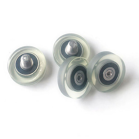 PU62315-4C1L5M4 PU Polyurethane Bearing Roller with Screw M4x15x4mm 623ZZ 623-2RS