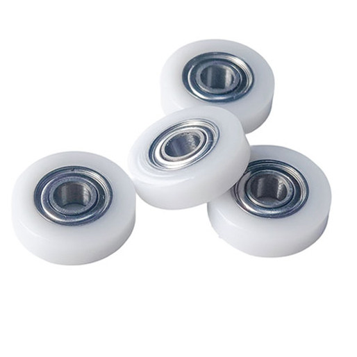 BS69414-4 wear resistance nylon pulley 4x14x4mm plastic cabinet roller