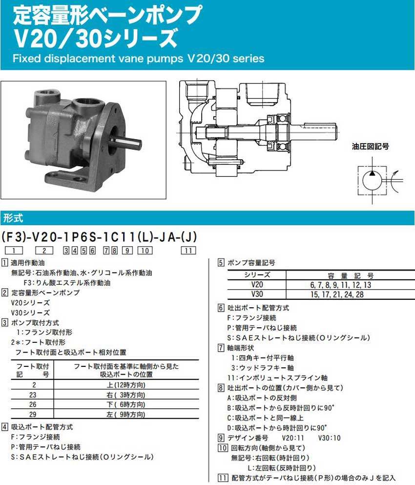 V20叶片泵