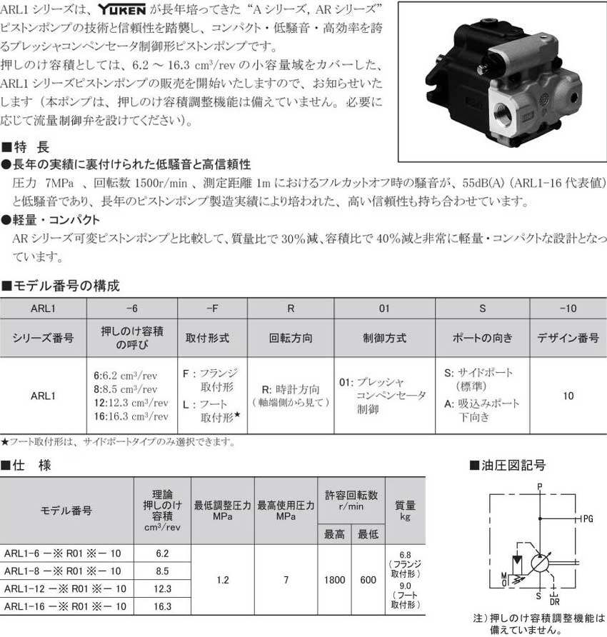 ARL柱塞泵