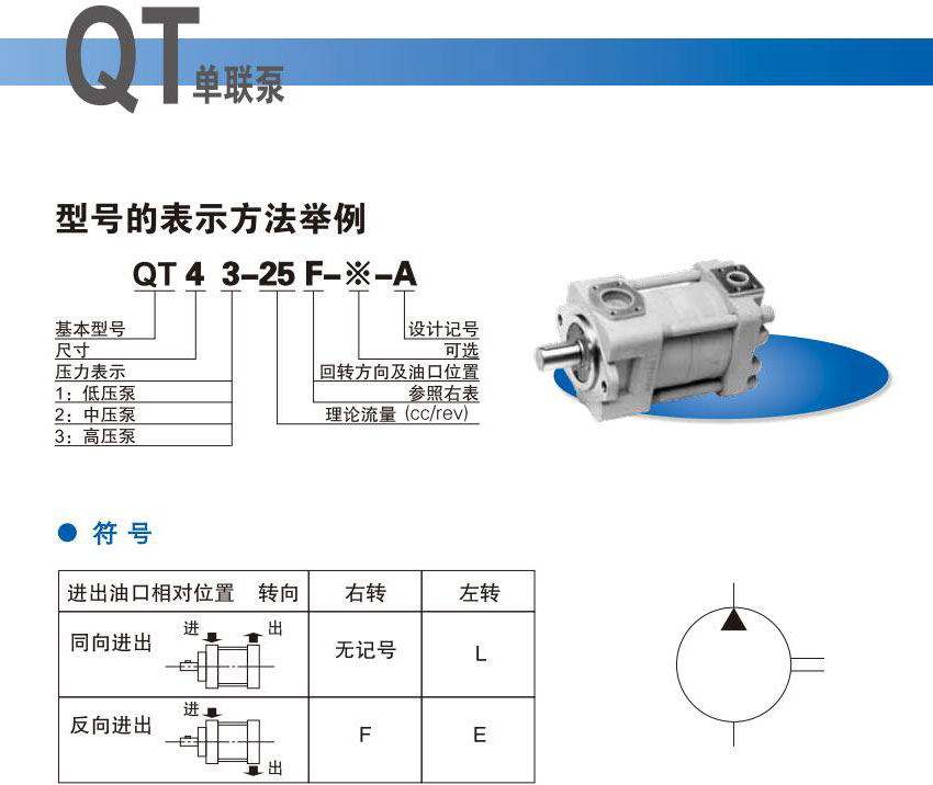 QT43 单联泵