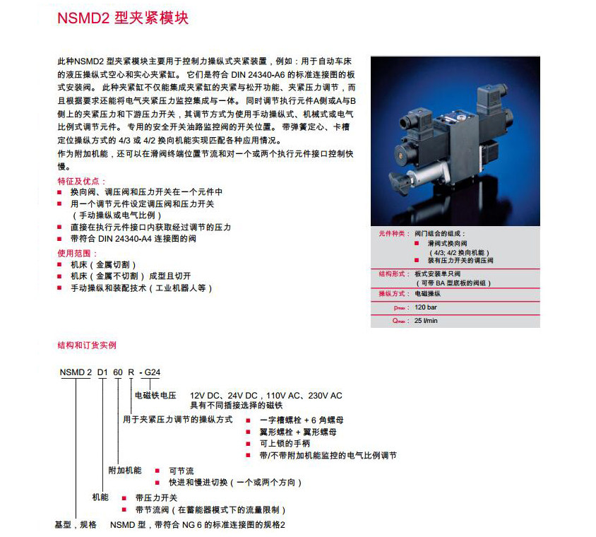 NSMD2 型夹紧模块