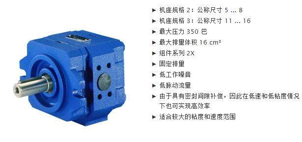 PGH-2X 内啮合齿轮泵