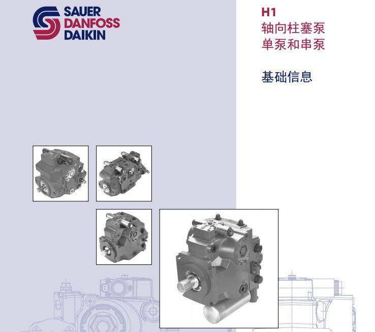 H1 轴向柱塞泵 单泵和串泵
