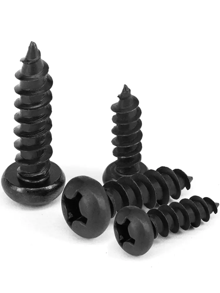 Cross recessed pan head tapping screws