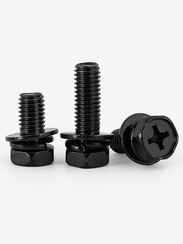 Cross outer hexagon combination screw