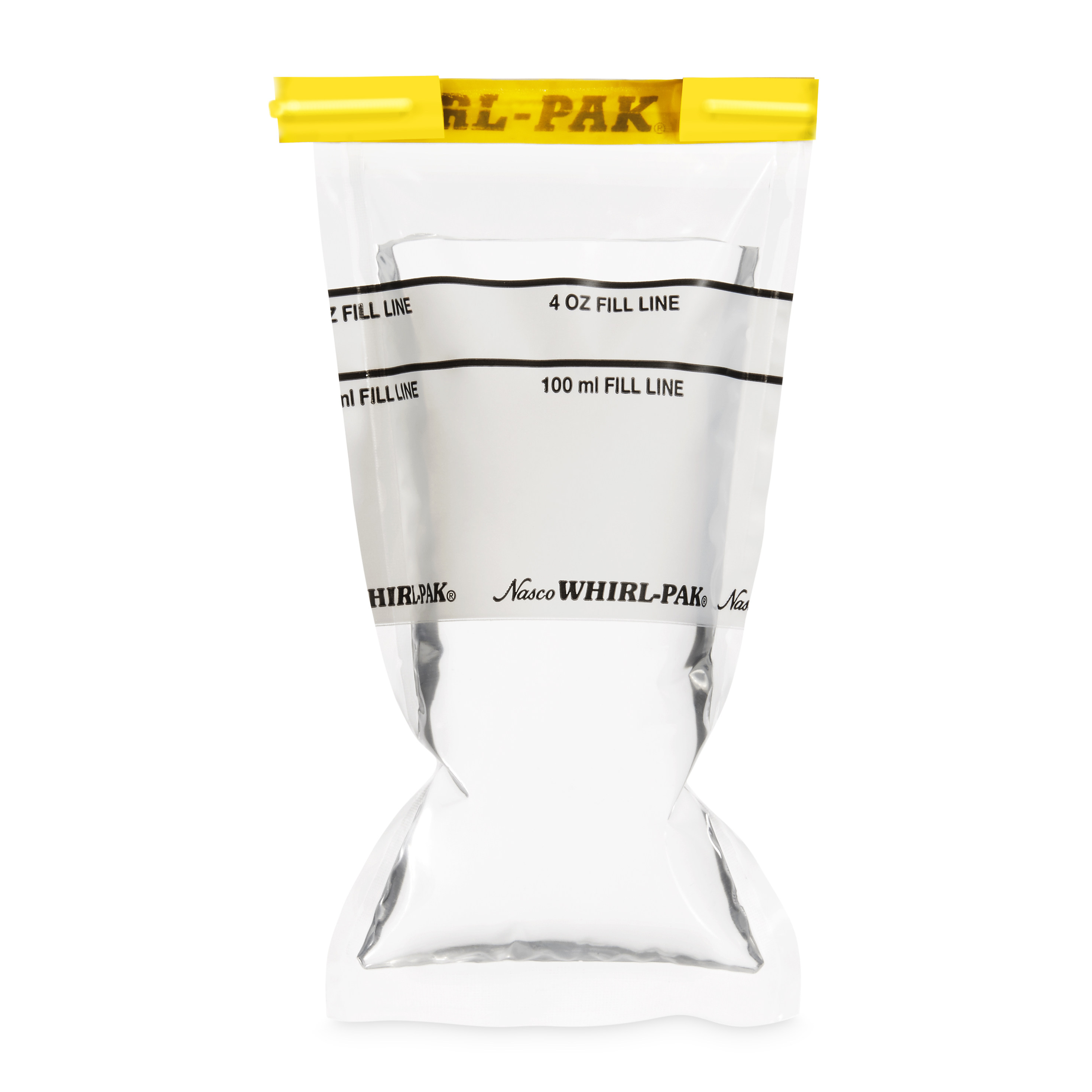 Whirl-Pak® Flat Wire Bags with Write On Strip