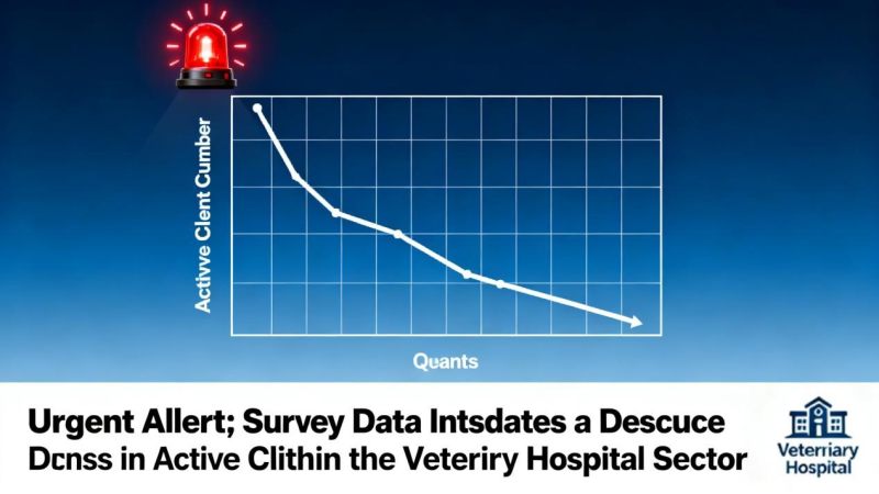 Urgent Alert: Survey Data Indicates a Decrease in Active Clients Within the Veterinary Hospital Sector