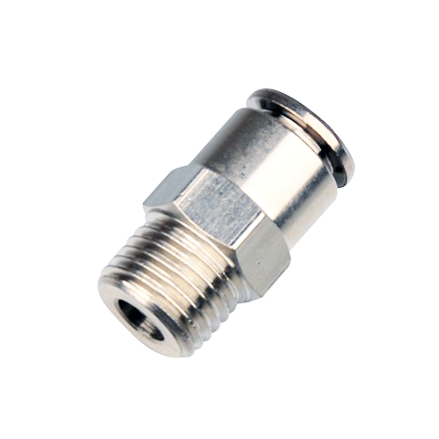 BC Nickle plasted brass connector