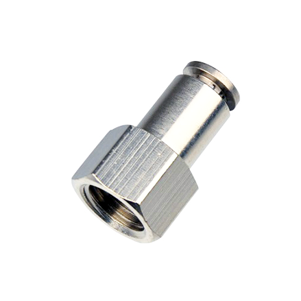 BCF Nickle plasted brass connector