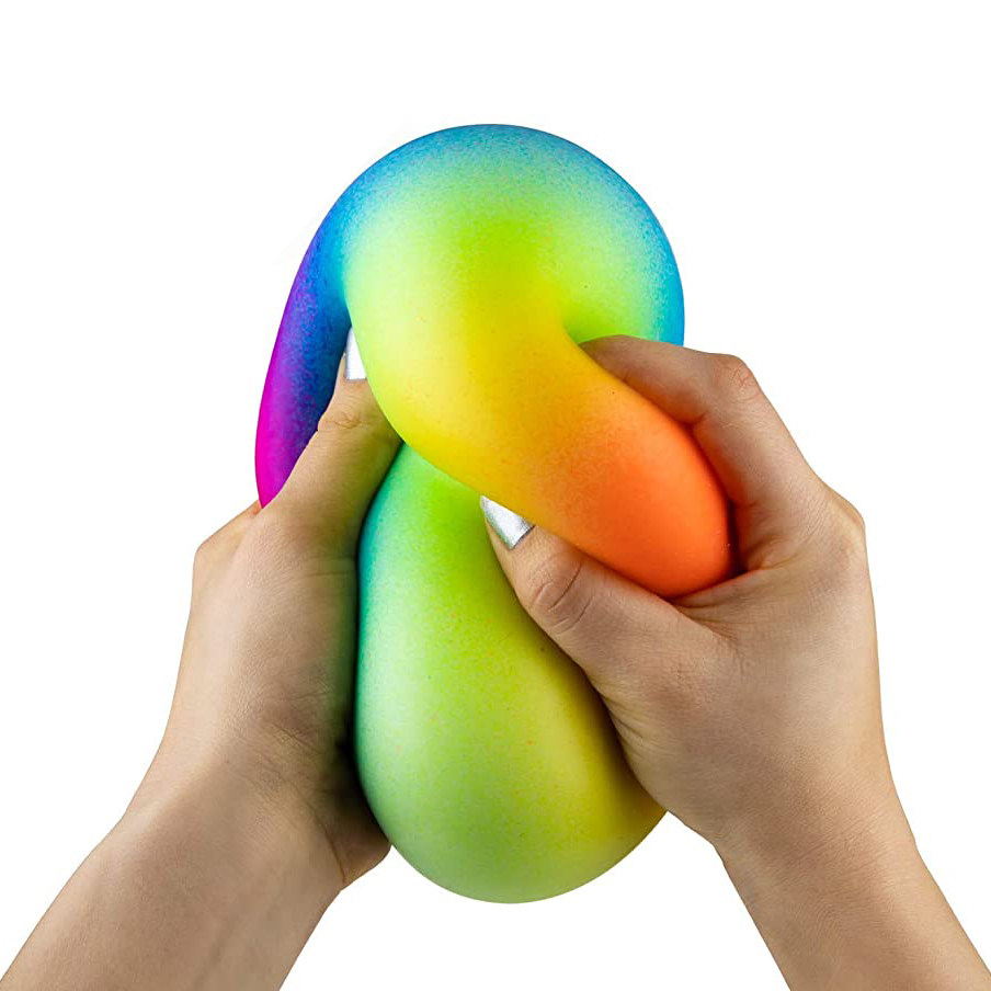 Rainbow Giant Stress Ball for Adults and Kids