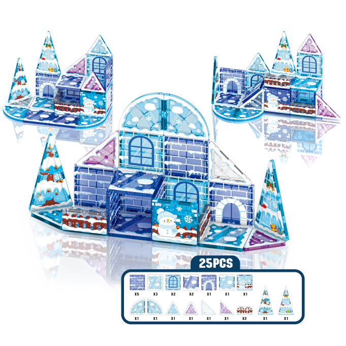 GameSnow WorldMagnet Blocks 25pcs