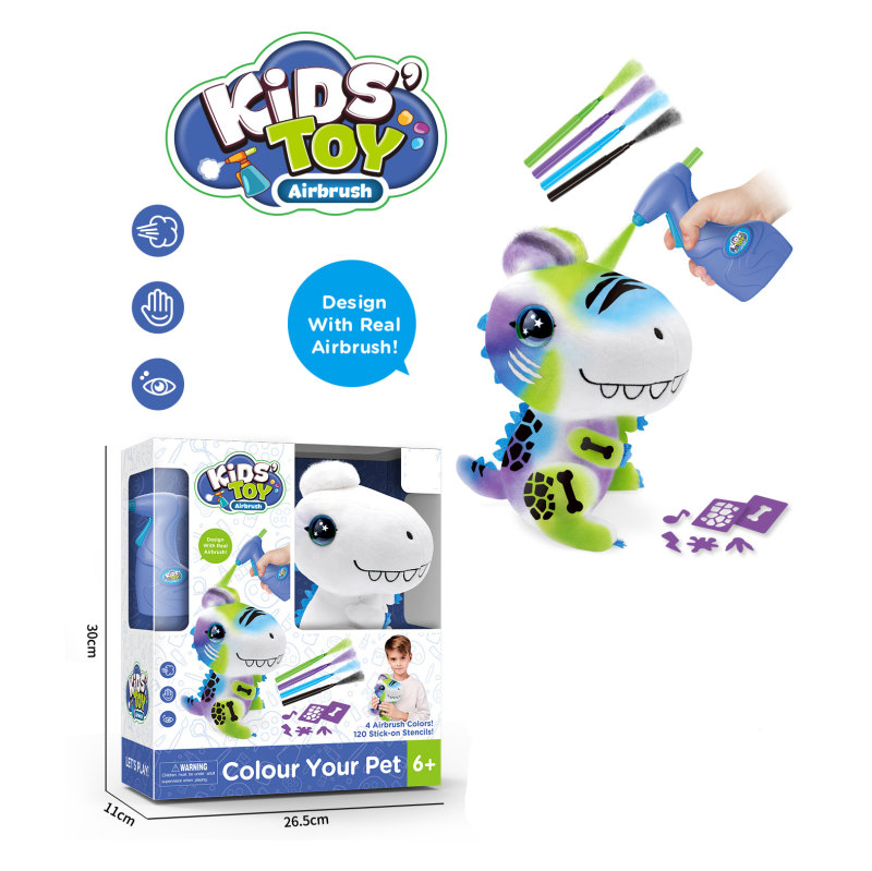 Colour your pet - DIY Dino