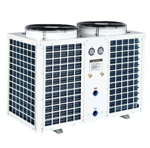常温型热水系列热泵机组10-15匹机型（顶出风)