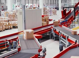 Package conveyor & logistics system