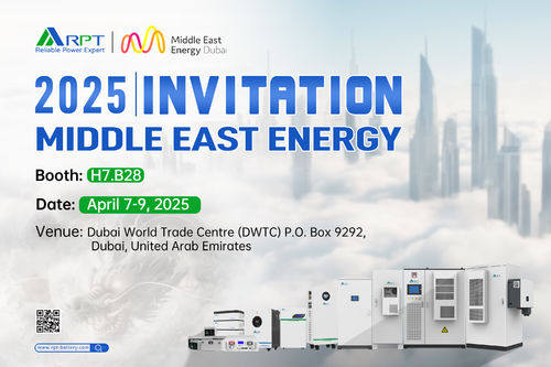 RPT at the Middle East Energy in Dubai: Your Trusted Battery Solution Provider