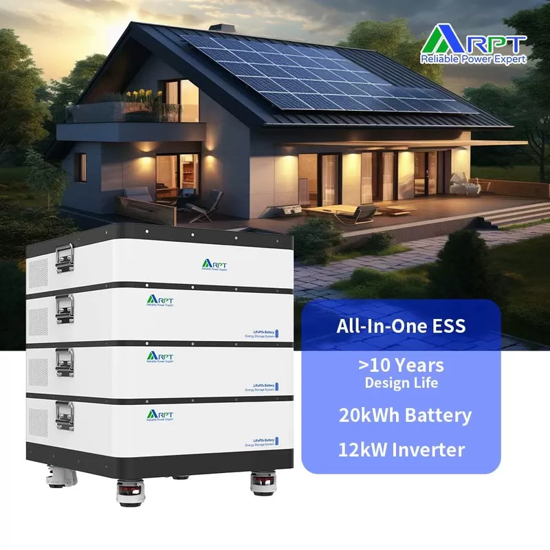 RPT-Battery Home Energy Storage Appliances Manufacturer 12kW 400Ah Stackable Appliances Products