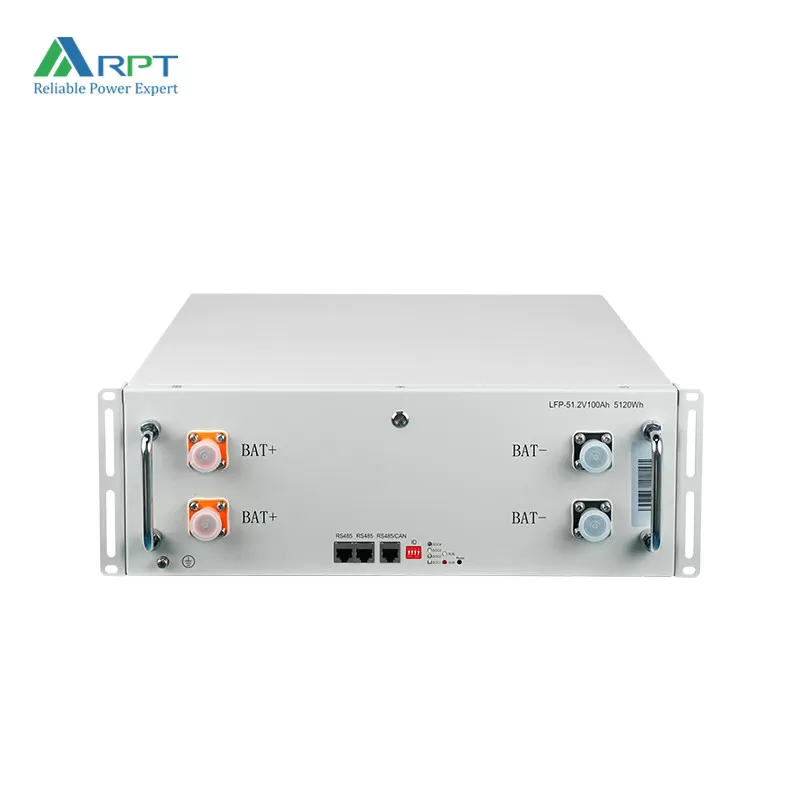 Household Li-Ion Battery Energy Storage-51.2V 100Ah (5.12kWh)-Fast Plug-In & Out