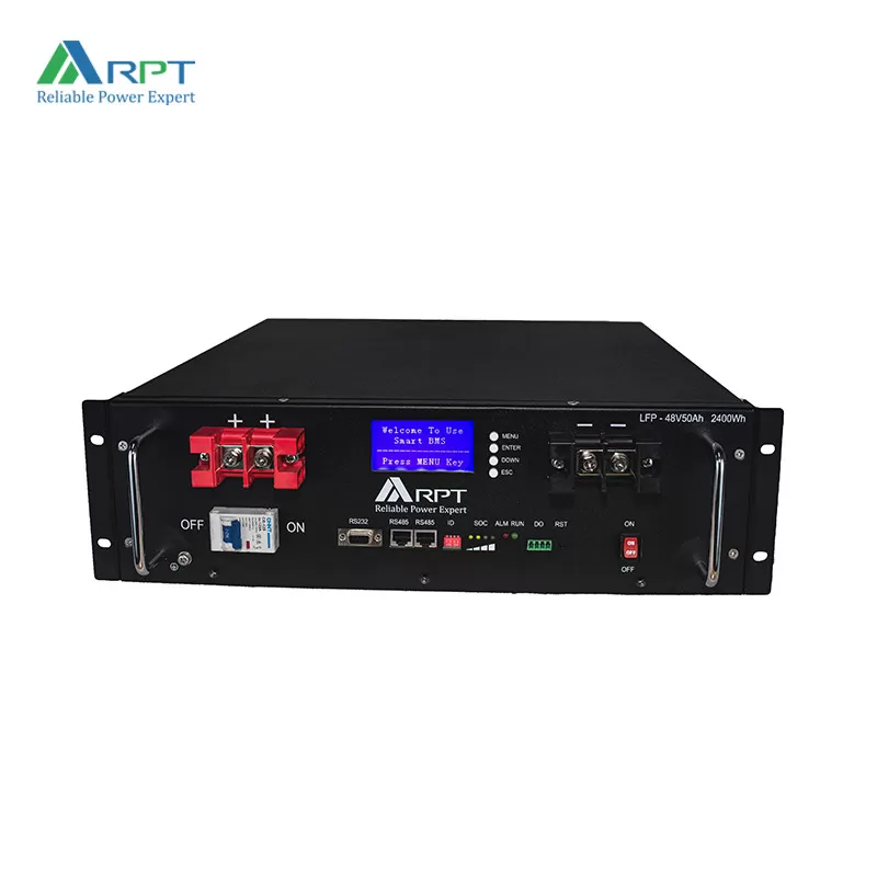 20Ah 50Ah 100Ah 48V Telecom Batteries RS232 Telecom Tower Battery