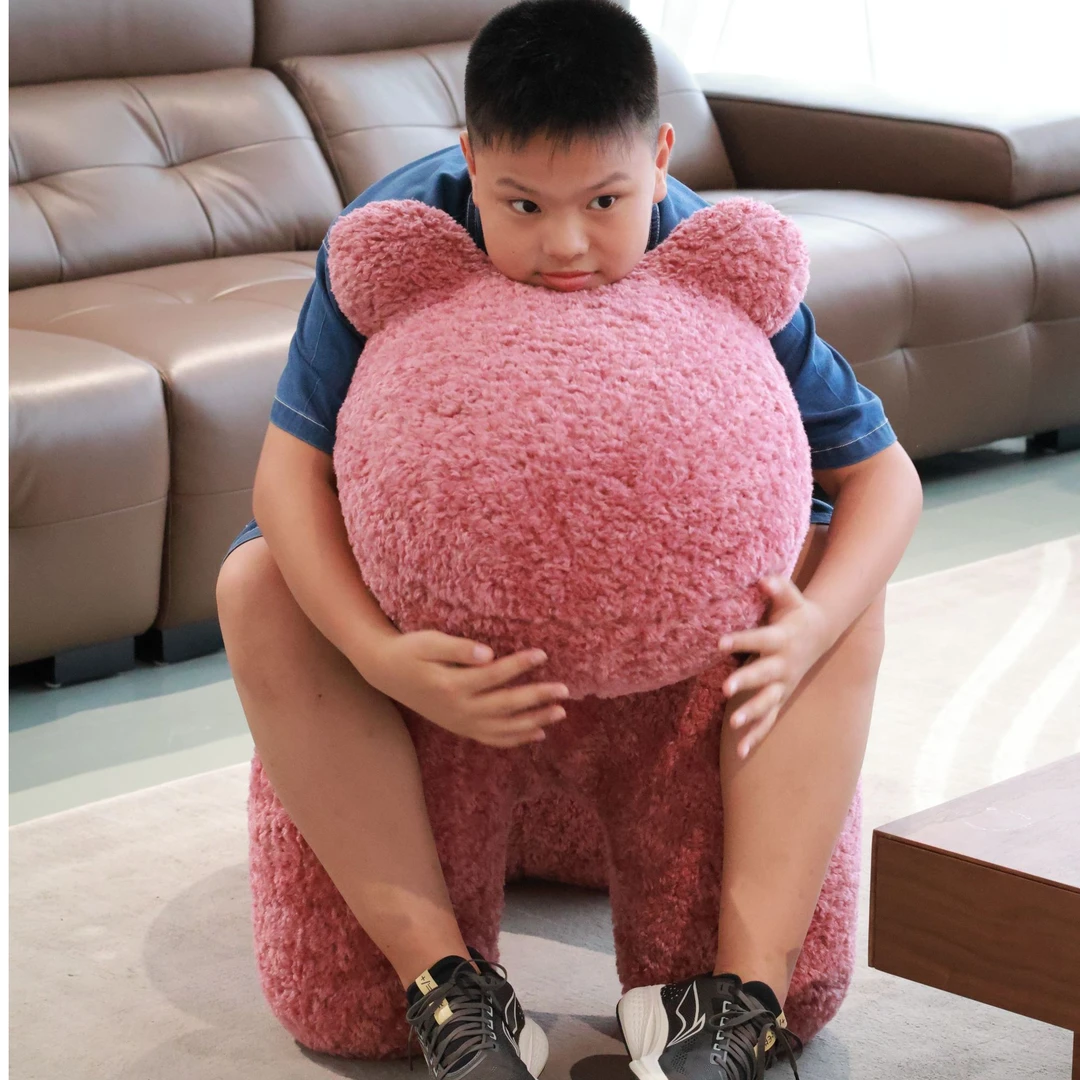 柔雾粉治愈感多款式圈圈绒小马椅