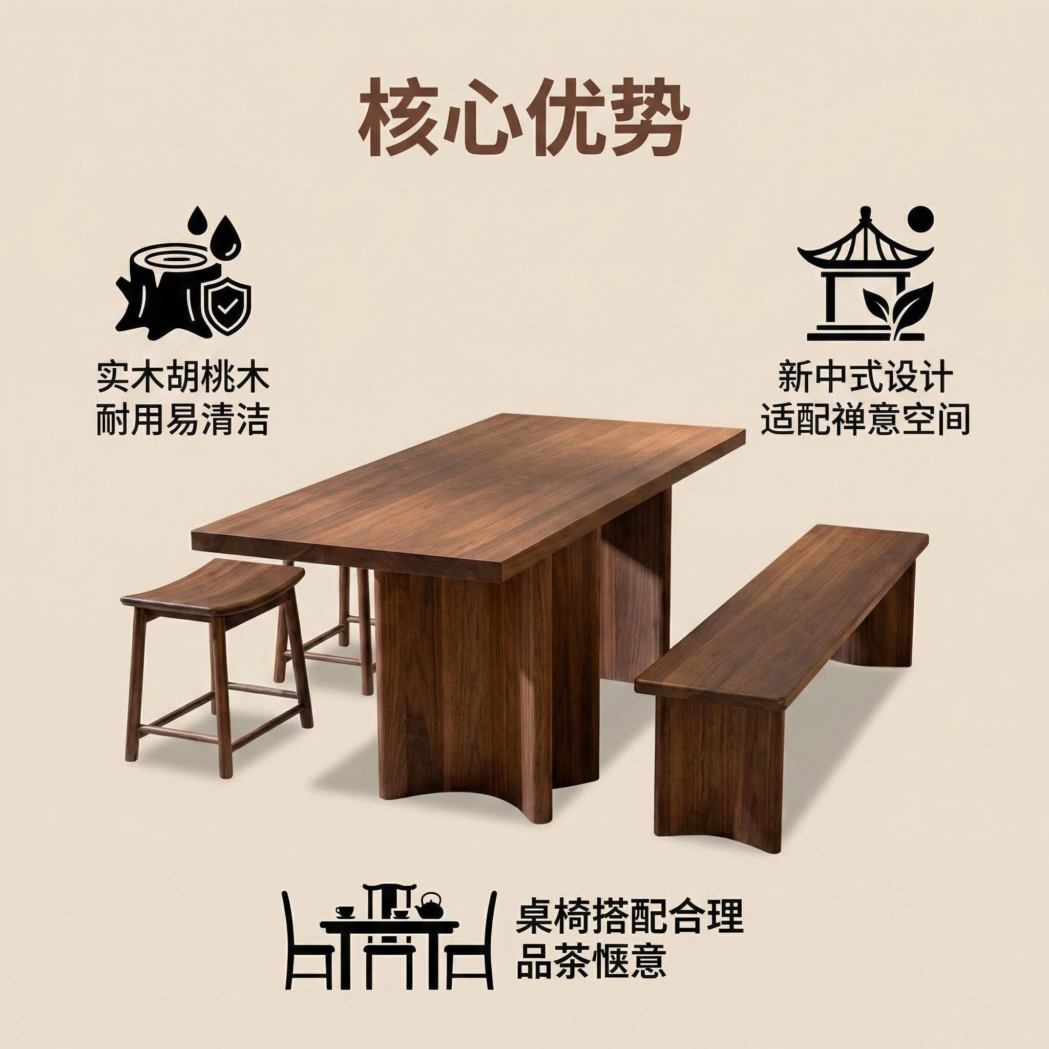 S630大板茶书台