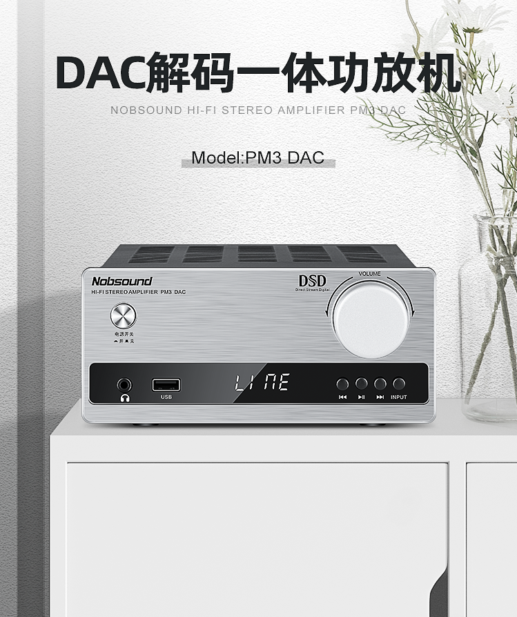 PM3 DAC音频解码器