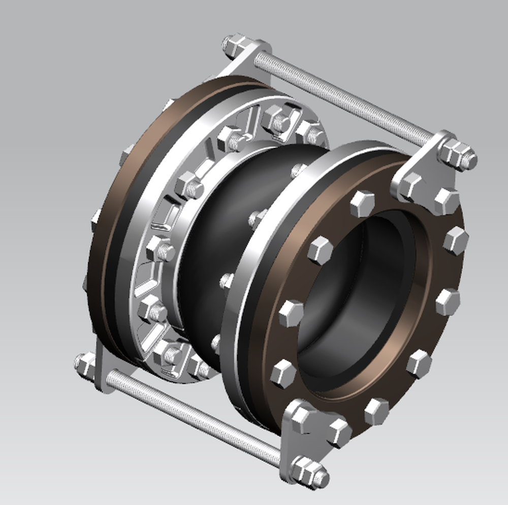 Wide Arch Rubber Expansion Joint