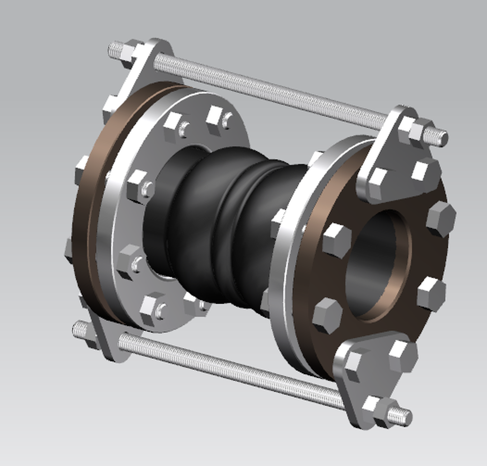 Double Arch Rubber Expansion Joint