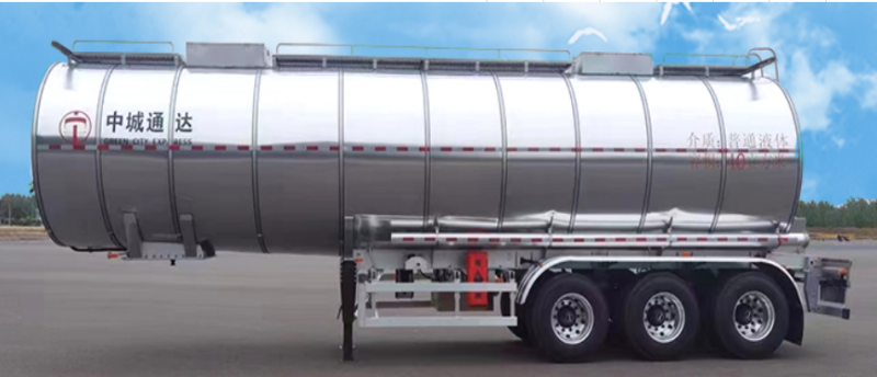 3 Axles 40 CBM Oil Tank Trailers