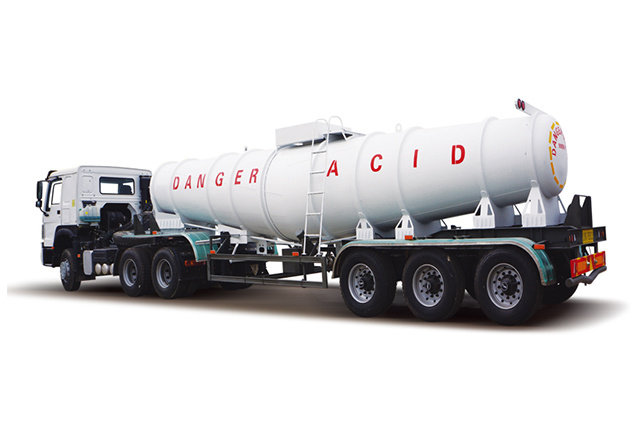 3 Axles 19-22m³  Chemical Truck