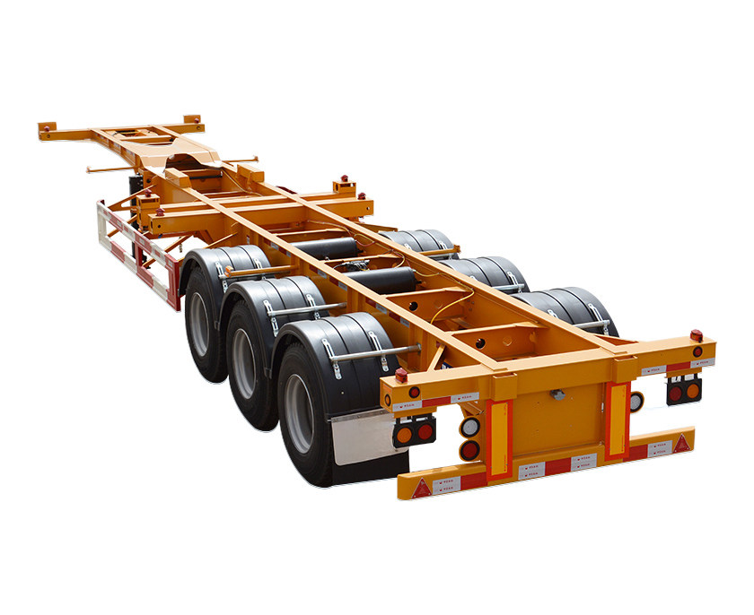 Multi-functional skeleton trailer