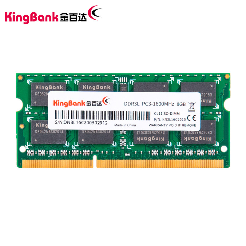 KINGBANK DDR3 SODIMM 1600MHz