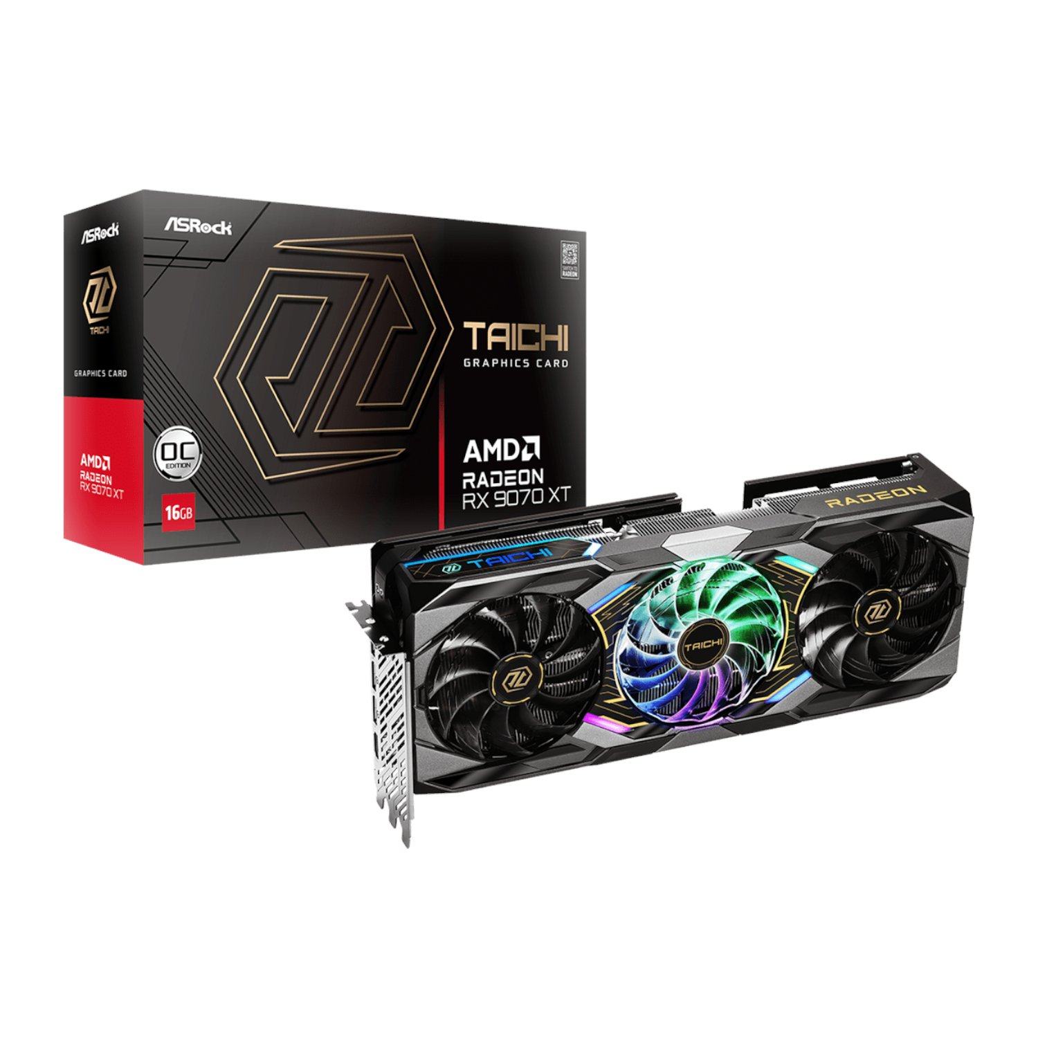 AsRock Radeon RX9070 XT Taichi 16G OC