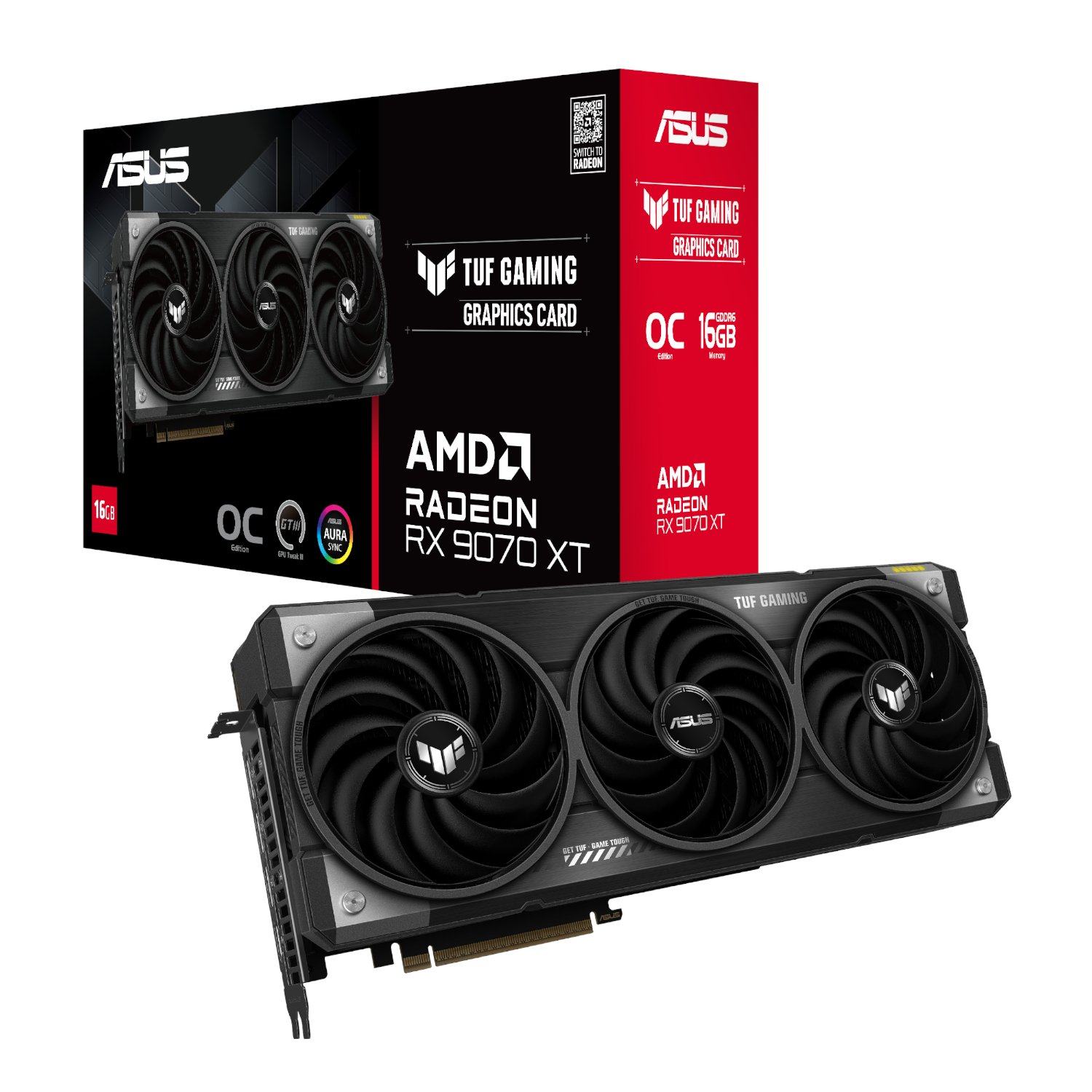 Asus TUF Gaming Radeon RX 9070 XT OC