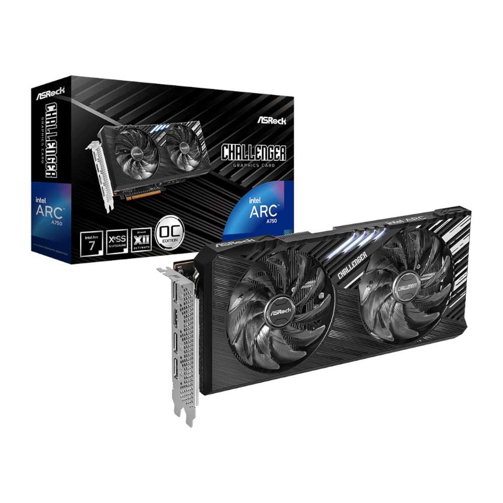 ASRock Intel Arc A750 Challenger SE 8GB OC