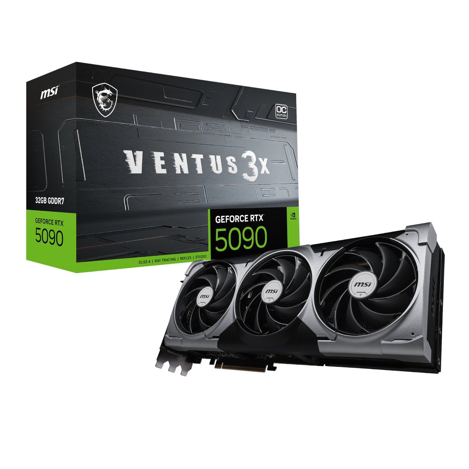 MSI GeForce RTX 5090 VENTUS 3X OC 32G
