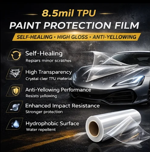 8.5mil TPU Paint Protection Film