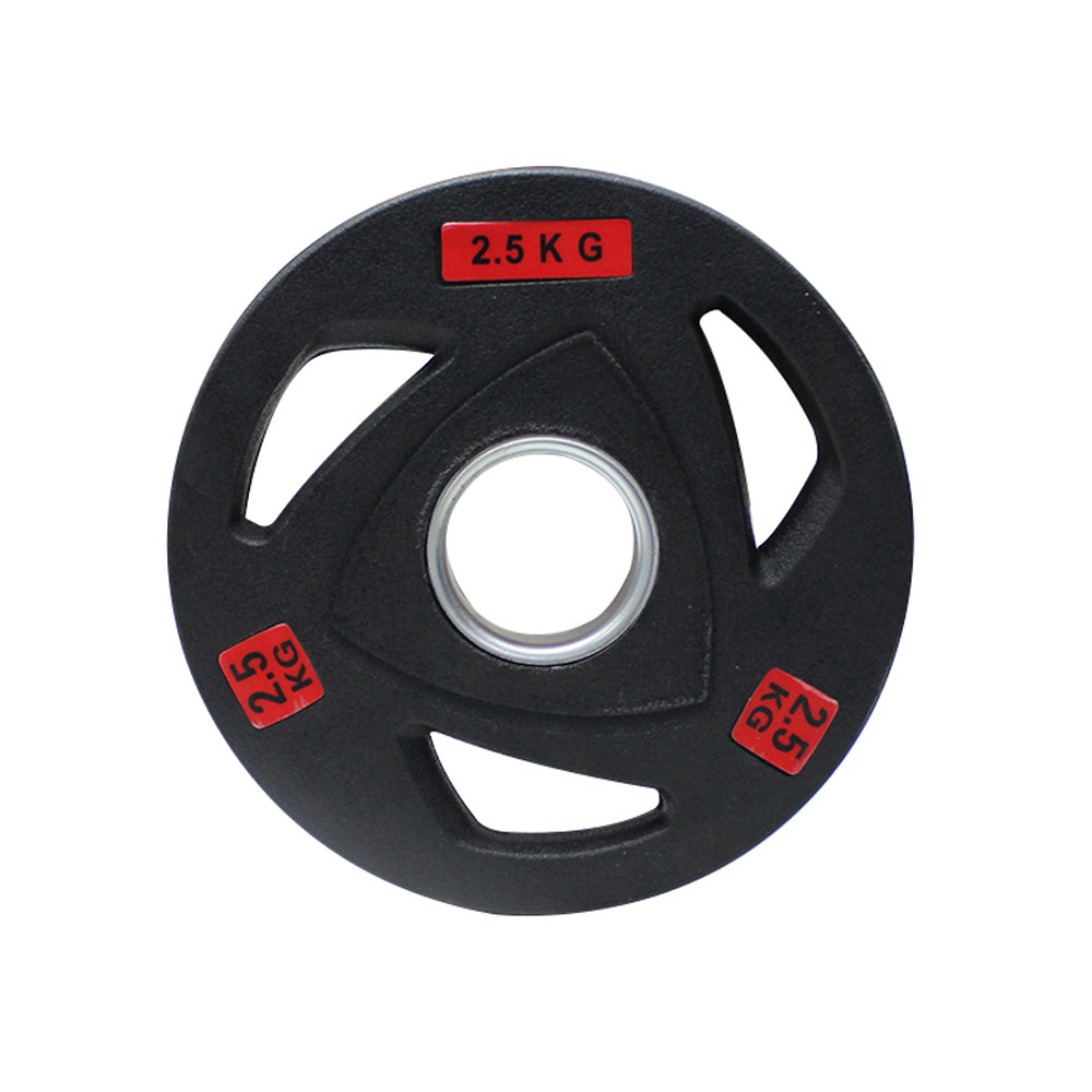 Black Rubber Weight Plates