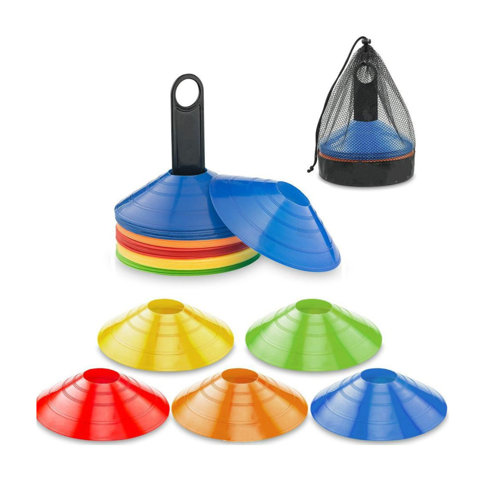 Agility Training Cones with Mesh Bag&Holder