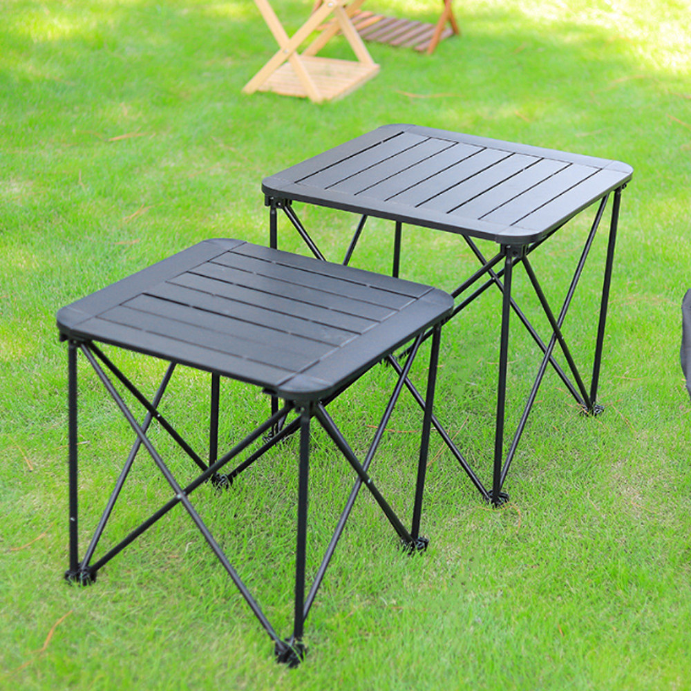 Picnic Table Outdoor Portable Table Aluminum Alloy Table For Barbecue Camping