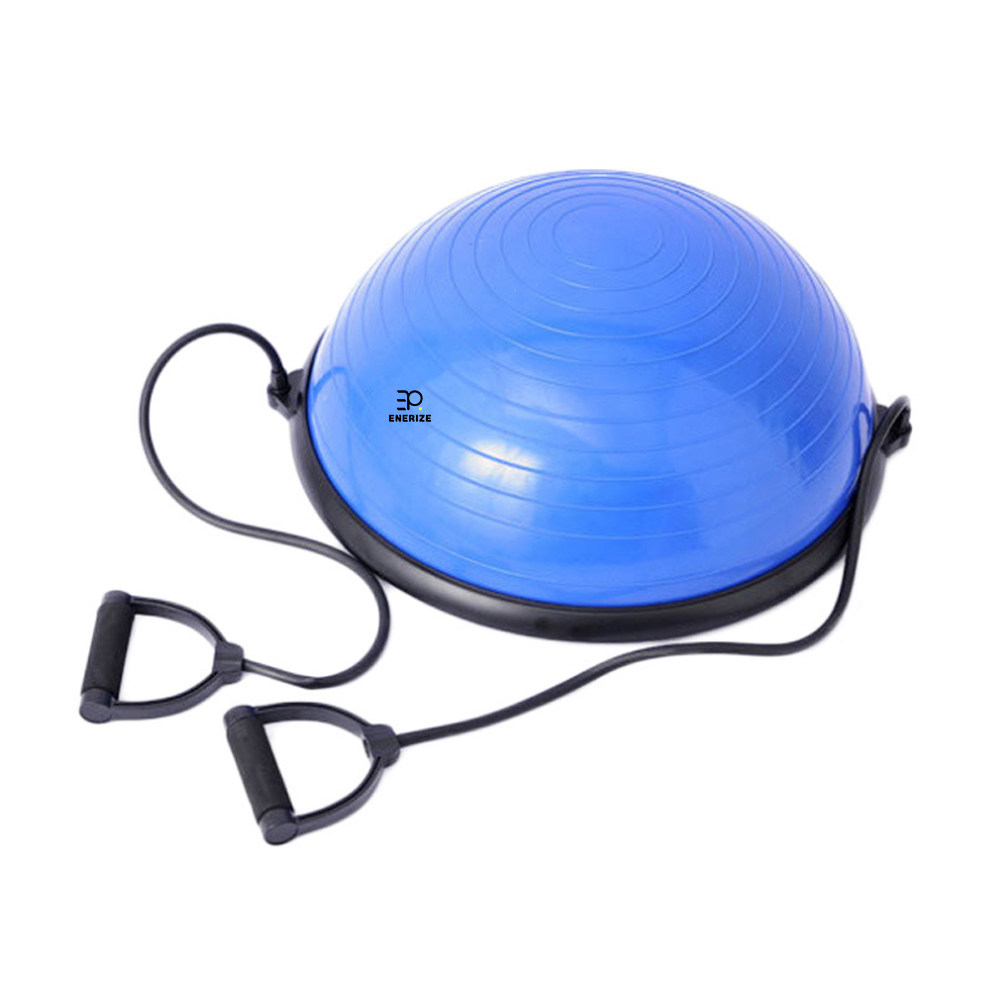 New Design Half Balance Trainer Hemisphere Ball With Handles For Yoga Exercise