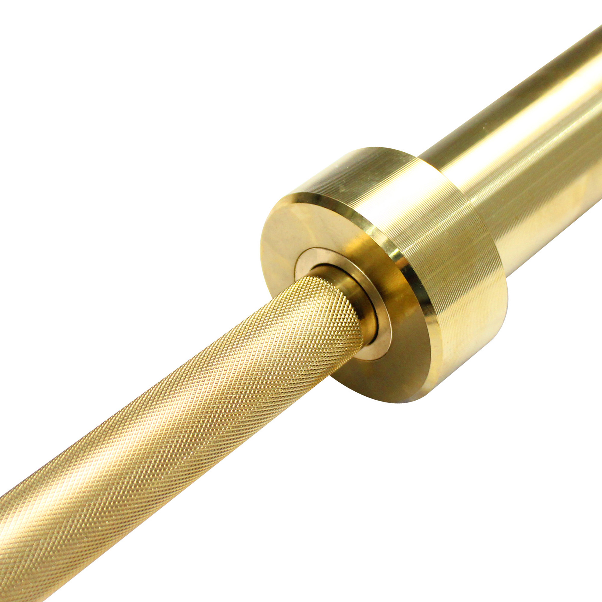 Titanium Gold Plated Barbell