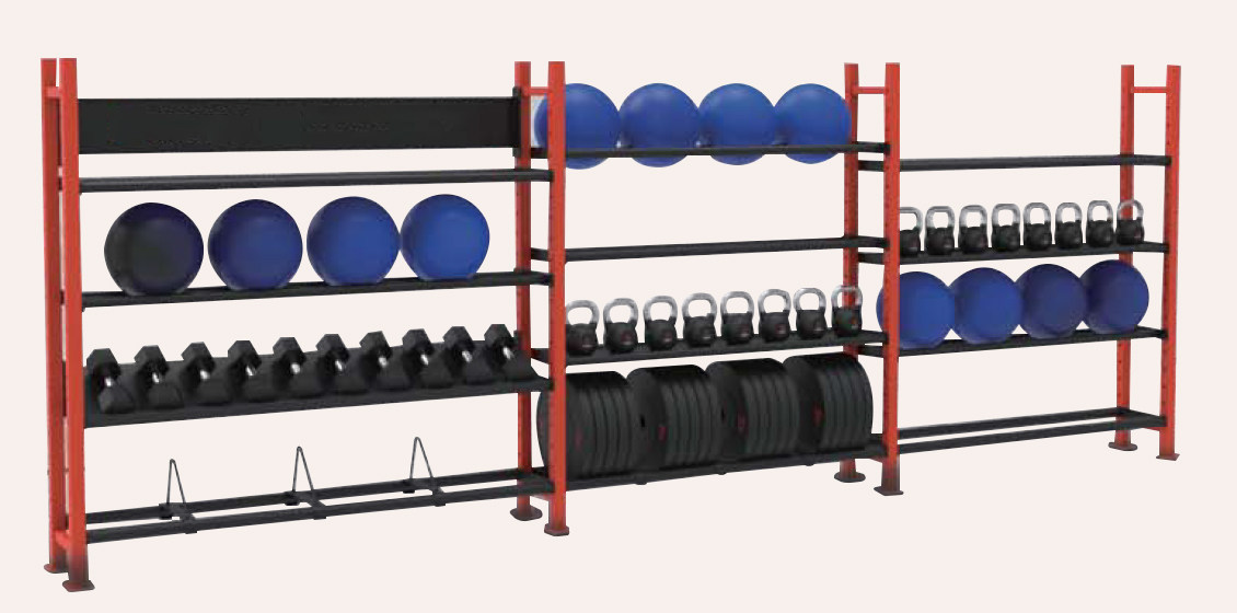 Gym Equipment Bumper Plate Rack,Dumbbell Rack,Wall Ball/Medicine Ball/Slam Ball Rack