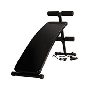 Wholesale fitness equipment Black Mirror Leather Supine Board