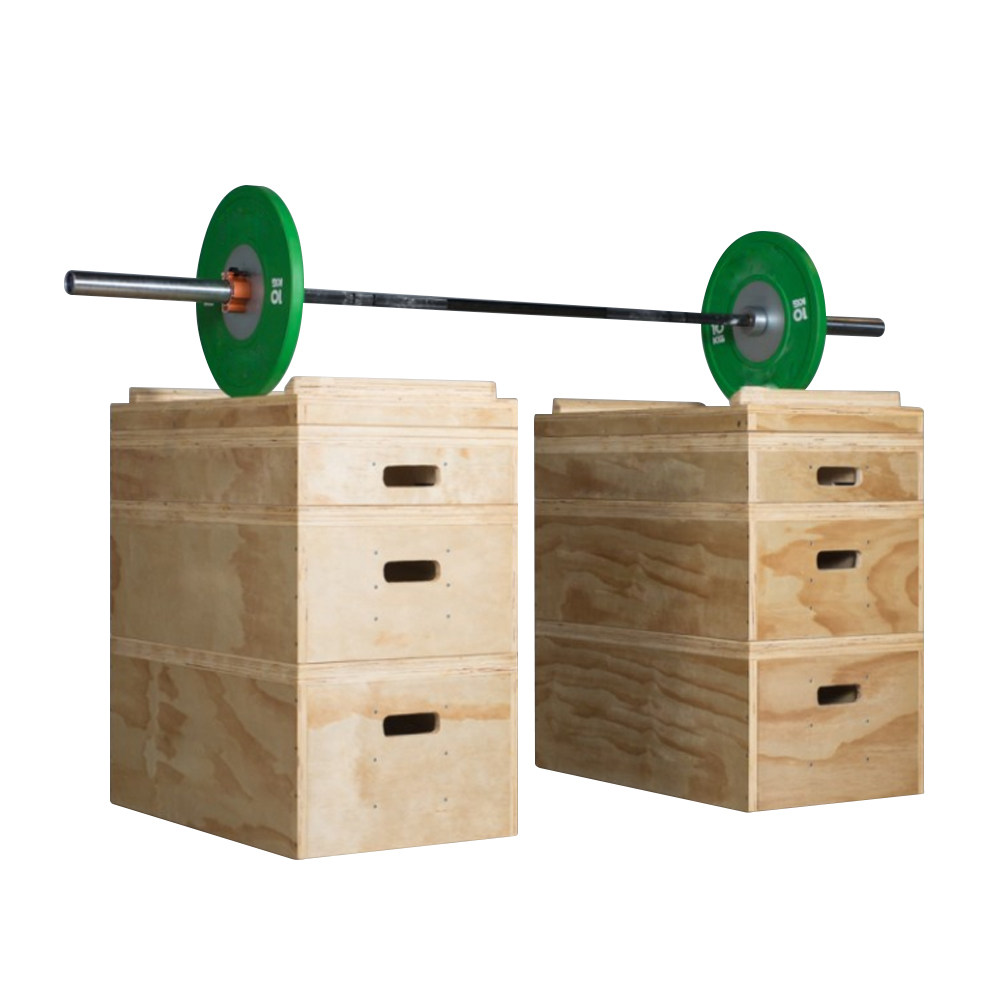 Weightlifting Wooden Jerk Blocks