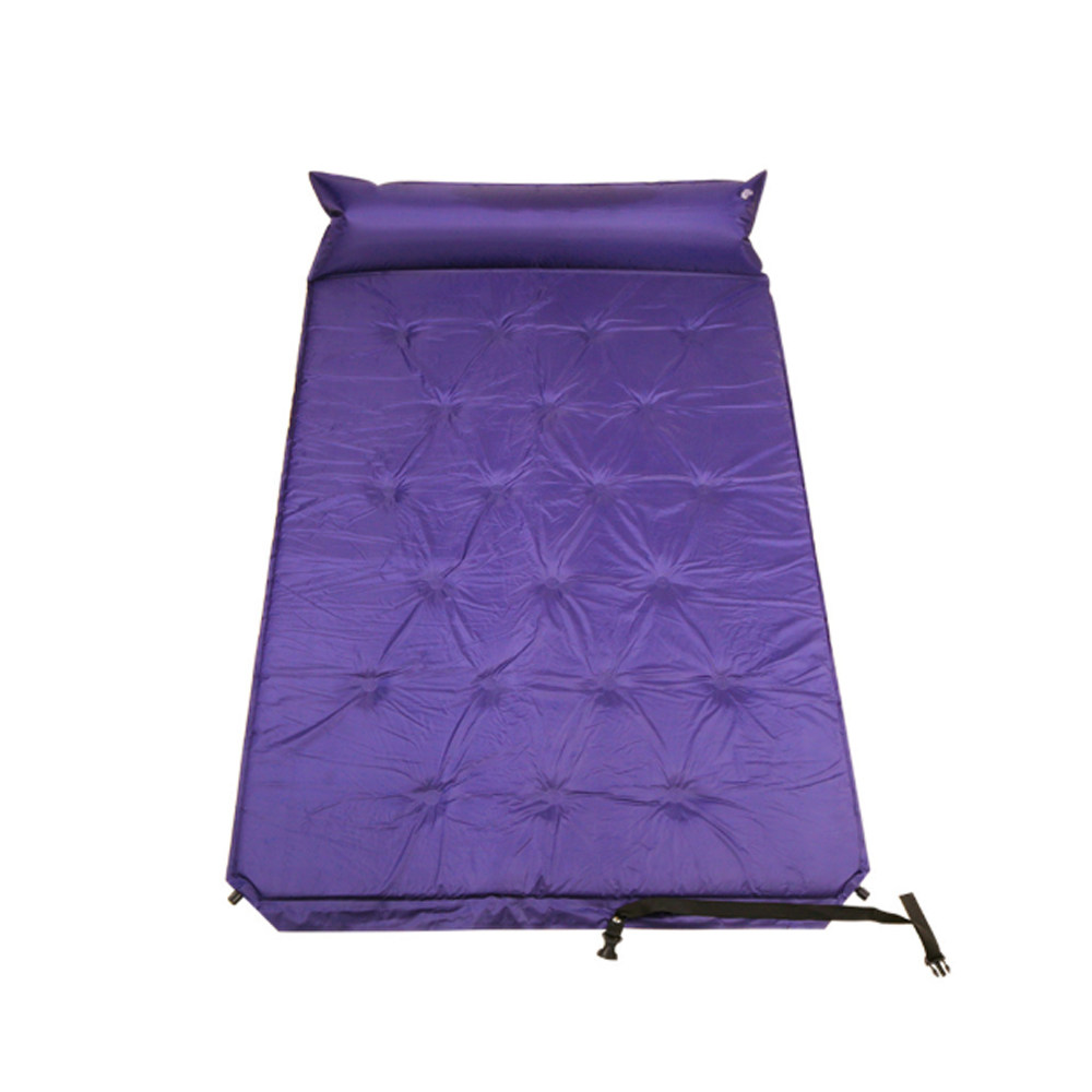 Camping Mat with Pillow for Tent Backpacking Traveling and Hiking Air Mattress-Camp Sleep pad
